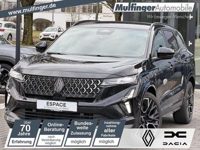 Neu Renault Espace Techno 200 PS (147 kW) 2025 Schwarz SUV