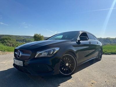 Brugt Mercedes CLA220 AMG 170 HK (125 kW) 2018 Sort Sedan
