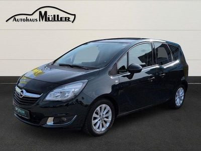 Gebraucht Opel Meriva drive 140 PS (102 kW) 2016 Smaragd gruen (mi) Van / Kleinbus