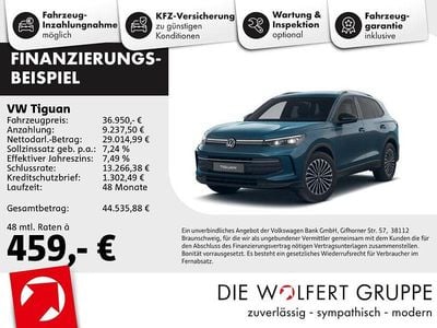 Nightshade blue metallic Gebraucht 2025 VW Tiguan Goal SUV | 36.950 € (Guter Preis)