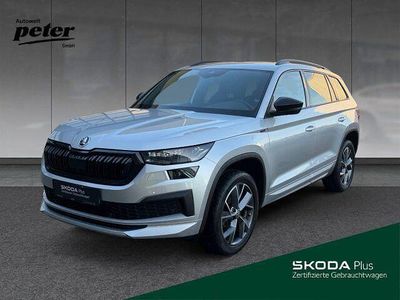 Gebraucht Skoda Kodiaq SportLine 150 PS (110 kW) 2023 Silber SUV