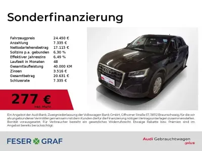 Gebraucht Audi Q2 Ambiente 116 PS (85 kW) 2023 Schwarz SUV