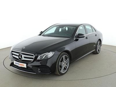 Usata Mercedes E200 AMG line 184 CV (135 kW) 2018 Nero Berlina