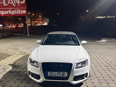 Gebraucht Audi A5 Cabriolet S-Line 249 PS (183 kW) 2009 Weiß Cabrio