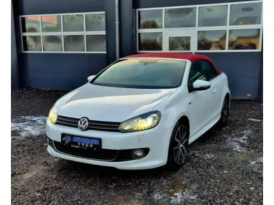 Gebraucht VW Golf Cabriolet Allstar 150 PS (110 kW) 2016 Pure white (metallic) Cabrio