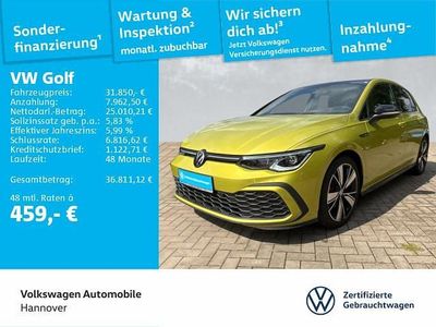 Limonengelb metallic Gebraucht 2024 VW Golf VIII GTD Limousine | 36.490 € (Fairer Preis)