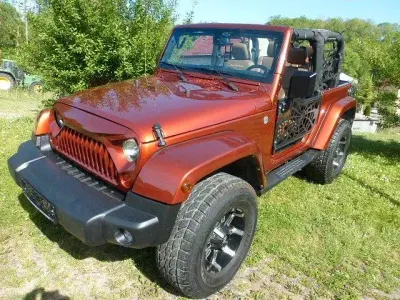 Occasion Jeep Wrangler Sahara 284 ch (208 kW) 2014 Orange SUV