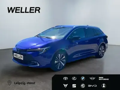 Gebraucht Toyota Corolla Hybrid 196 PS (144 kW) 2026 Blau Kombi