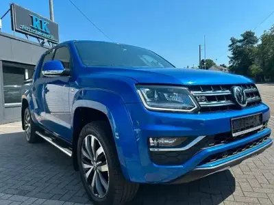 Gebraucht VW Amarok Aventura 258 PS (189 kW) 2019 Ravennablau metallic Pickup