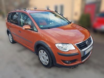 Gebraucht VW Touran Cross 170 PS (125 kW) 2008 Rot Van / Kleinbus