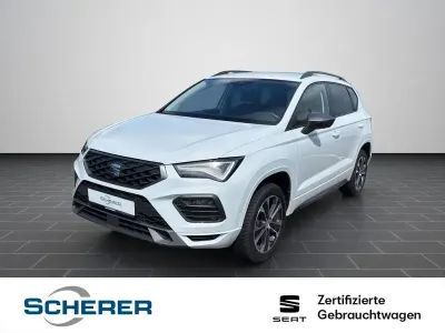 Gebraucht Seat Ateca FR 150 PS (110 kW) 2023 Nevada weiß metallic (metallic) SUV