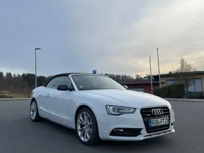 Gebraucht Audi A5 Cabriolet Exclusive 245 PS (180 kW) 2014 Weiß Cabrio