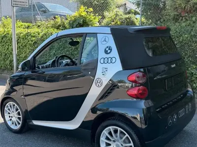 Gebraucht Smart ForTwo Cabrio 71 PS (52 kW) 2008 Schwarz Cabrio