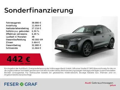 Gebraucht Audi Q5 Sportback S-Line 299 PS (219 kW) 2022 Daytonagrau perleffekt SUV