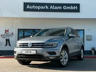 Gebraucht VW Tiguan Allspace Highline 200 PS (147 kW) 2021 Silber SUV