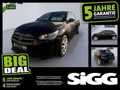 Gebraucht Opel Corsa Edition 101 PS (74 kW) 2022 Schwarz Limousine