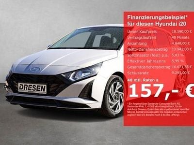 Gebraucht Hyundai i20 Trend 101 PS (74 kW) 2025 Atlas white Kleinwagen