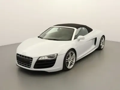 Gebraucht Audi R8 Spyder 532 PS (391 kW) 2012 (blanc glacier) Cabrio