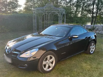 Gebraucht Mercedes SLK200 163 PS (119 kW) 2007 Schwarz Cabrio