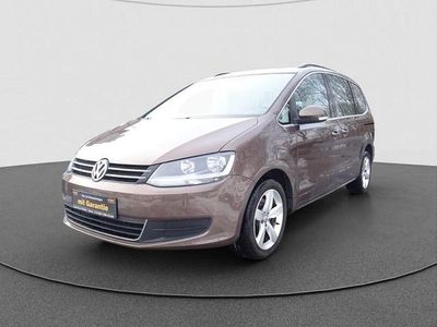 Gebraucht VW Sharan Comfortline 200 PS (147 kW) 2011 Braun Van / Kleinbus
