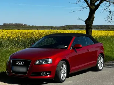 Brugt Audi Cabriolet 140 HK (102 kW) 2011 Rød Cabriolet