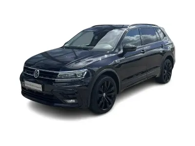 Gebraucht VW Tiguan Allspace R-line 150 PS (110 kW) 2021 Schwarz SUV