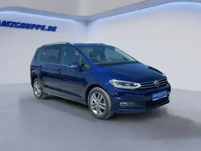 Gebraucht VW Touran Comfortline 116 PS (85 kW) 2018 Blau met Van / Kleinbus