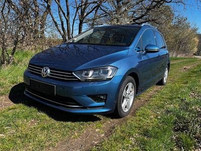Gebraucht VW Golf Sportsvan Highline 150 PS (110 kW) 2017 Blau Van / Kleinbus