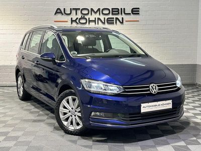 Gebraucht VW Touran Highline 190 PS (139 kW) 2018 Blau Van / Kleinbus