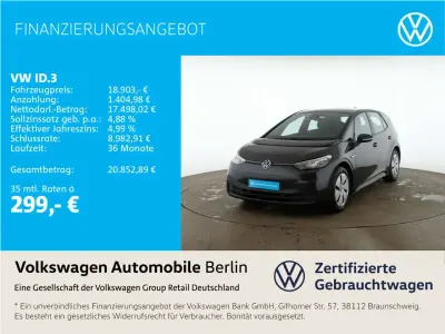 Gebraucht VW ID.3 Pro 106 kW (145 PS) 2022 Grau Kleinwagen