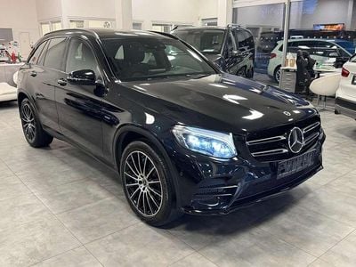 Gebraucht Mercedes GLC350 AMG line 211 PS (155 kW) 2017 Obsidianschwarz SUV