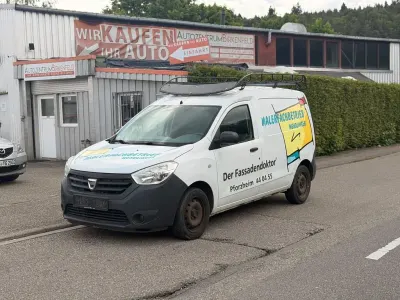 Gebraucht Dacia Dokker Basis 83 PS (61 kW) 2014 Weiß Van / Kleinbus