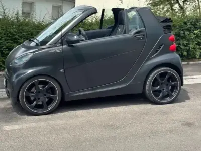 Occasion Smart ForTwo Cabrio 117 ch (86 kW) 2008 Noir Cabriolet