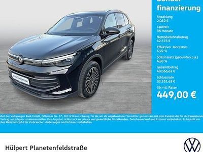 Neu VW Tiguan Life 204 PS (150 kW) 2025 Schwarz SUV