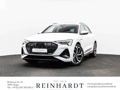 Gebraucht Audi e-tron S-Line 230 kW (313 PS) 2022 Gletscherweiß metallic SUV