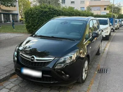 Gebraucht Opel Zafira 170 PS (125 kW) 2014 Schwarz Van / Kleinbus