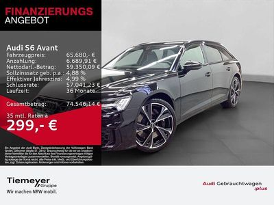 Gebraucht Audi S6 Ambiente 344 PS (253 kW) 2024 Schwarz Kombi