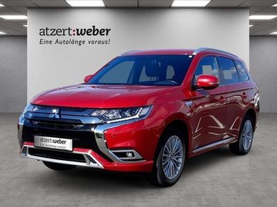 Gebraucht Mitsubishi Outlander P-HEV Edition 224 PS (164 kW) 2019 Karminrot metallic Limousine