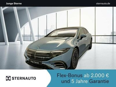 Gebraucht Mercedes EQS350 AMG 214 kW (292 PS) 2024 Manufaktur lack manufaktur vintageblau uni Limousine