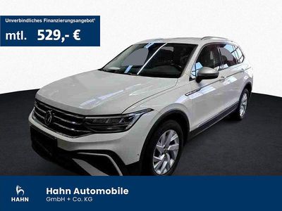 Gebraucht VW Tiguan Allspace Life 200 PS (147 kW) 2022 Weiß SUV