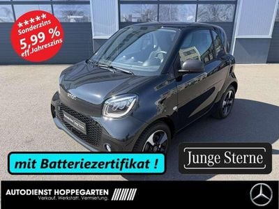Gebraucht Smart ForTwo Coupé Exclusive 60 kW (82 PS) 2024 Schwarz Kleinwagen