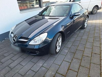 Gebraucht Mercedes SLK200 163 PS (119 kW) 2004 Blau Cabrio
