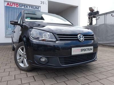 Gebraucht VW Touran Match 140 PS (102 kW) 2013 Schwarz Van / Kleinbus