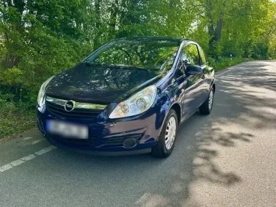 Gebraucht Opel Corsa 60 PS (44 kW) 2009 Blau Kleinwagen