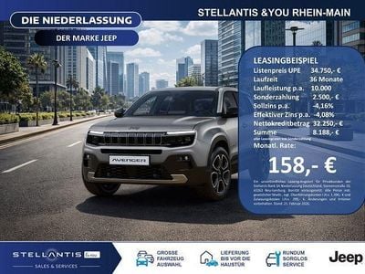 Neu Jeep Avenger Summit 110 PS (80 kW) 2026 Weiß SUV