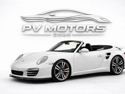 Second-hand Porsche 997 Turbo 480 CP (353 kW) 2009 Alb Cabrio