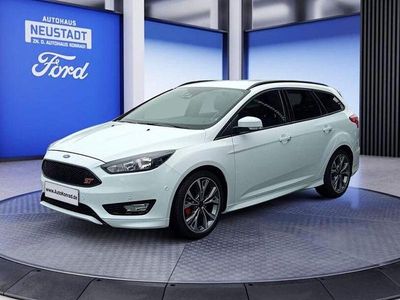 Gebraucht Ford Focus ST-Line 125 PS (91 kW) 2018 Frozen white Kombi
