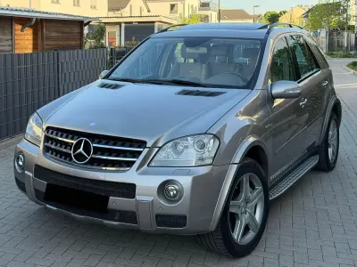 Brugt Mercedes ML63 AMG AMG 510 HK (375 kW) 2007 Sølv SUV