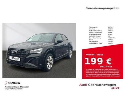 Mythosschwarz Gebraucht 2023 Audi Q2 S-Line SUV | 25.780 € (Superpreis)