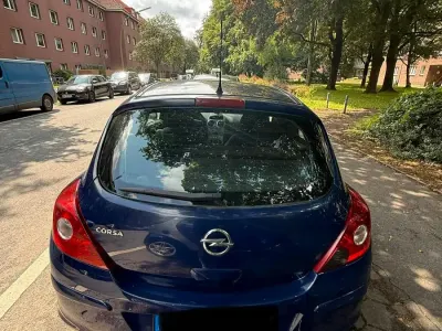Gebraucht Opel Corsa 2014 Blau Kleinwagen